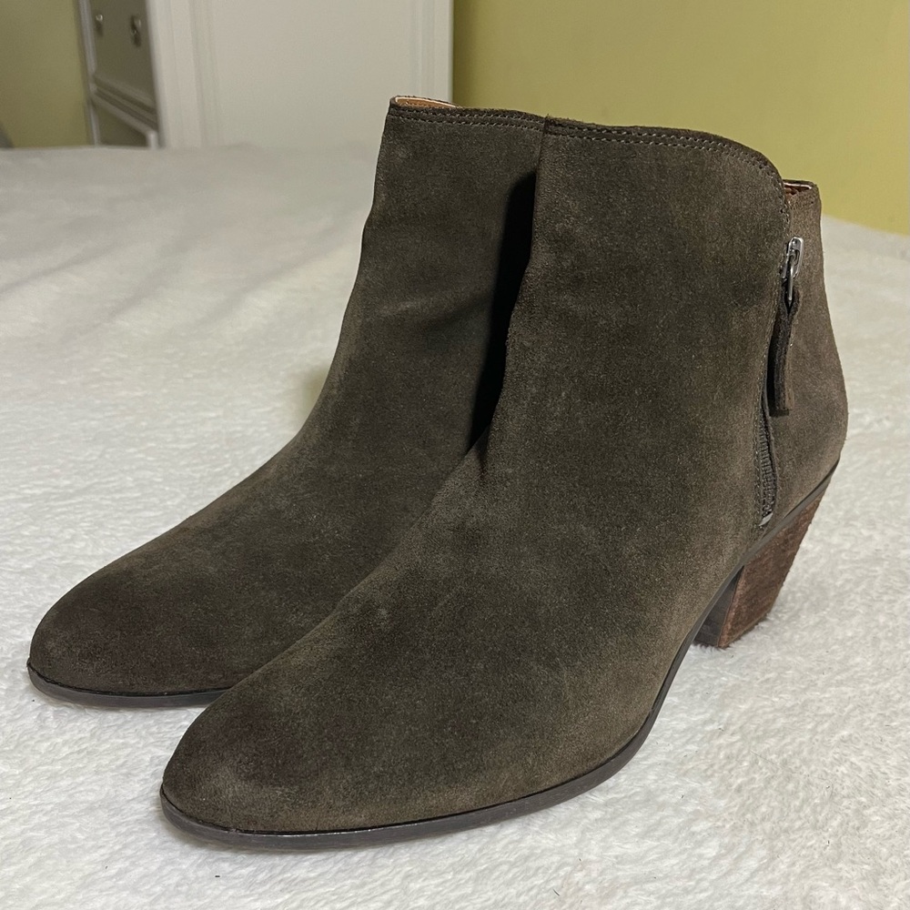 - Frye Women Brown Ankle Boots Sz 10 - Picture 3 of 10